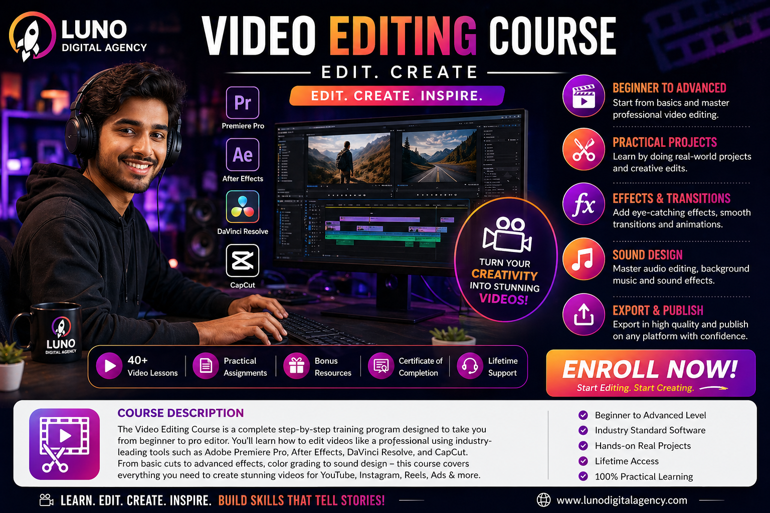 Video Editing Course